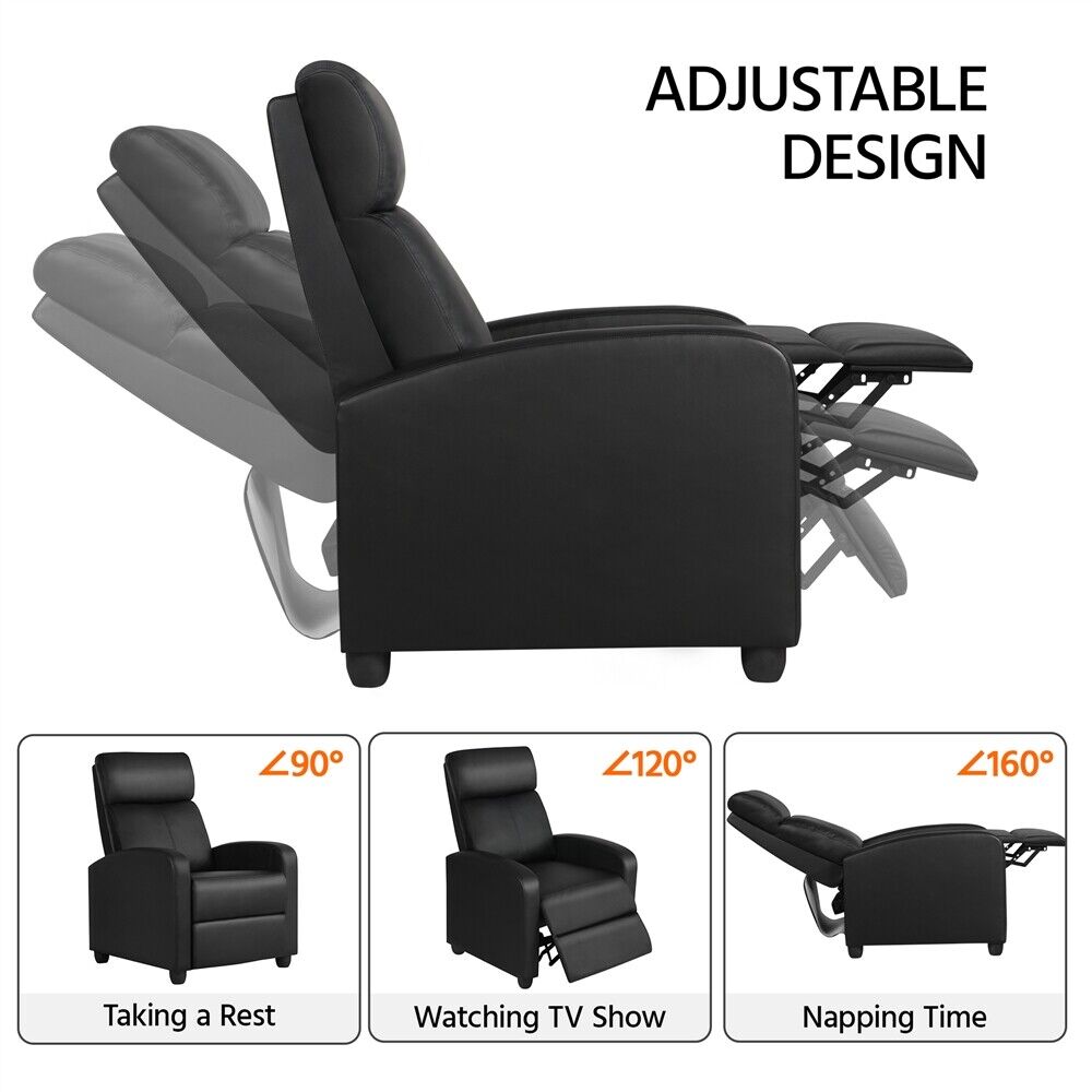 Arlete Reclining Chair Bed Different Angles