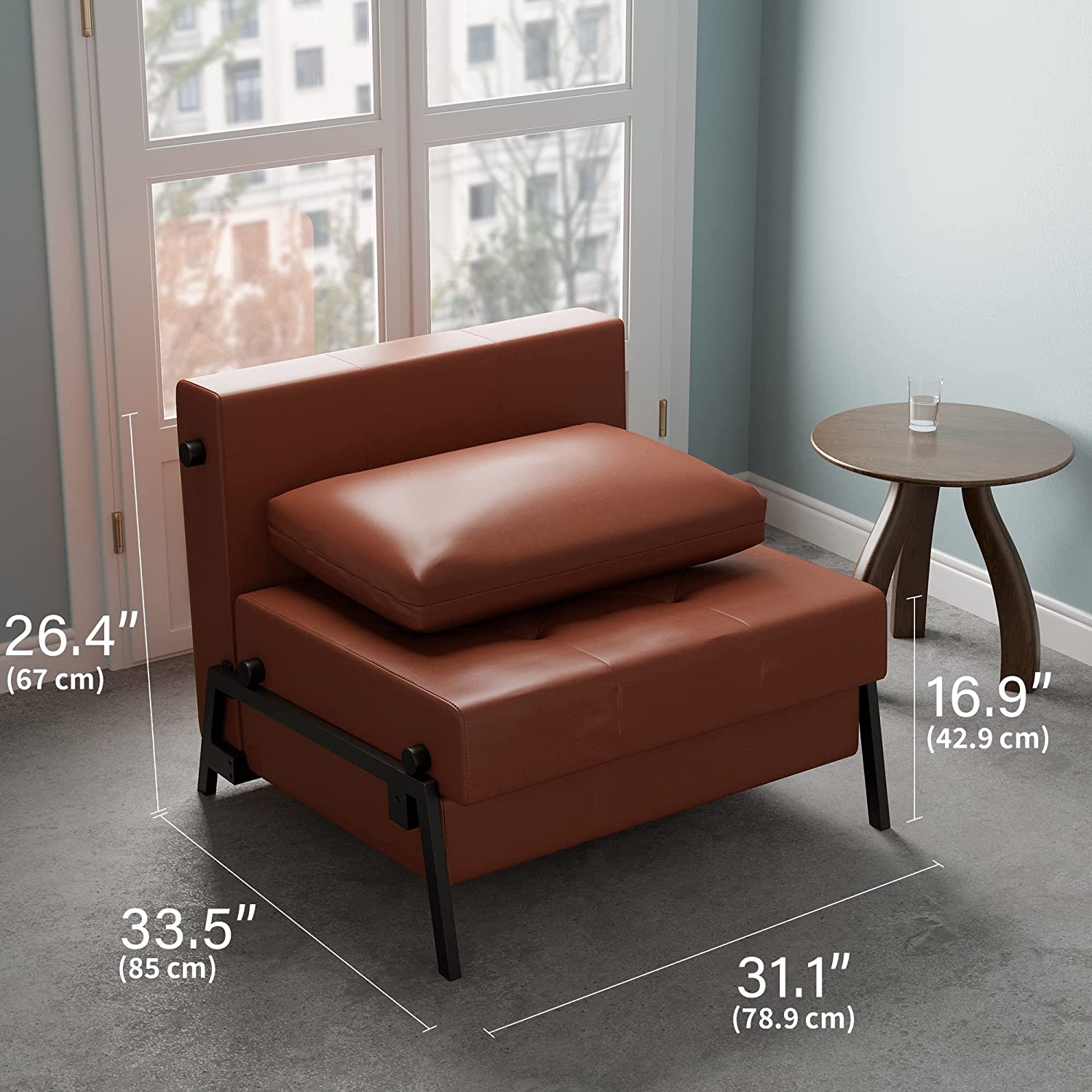 Teplin Chair Every Dimensions