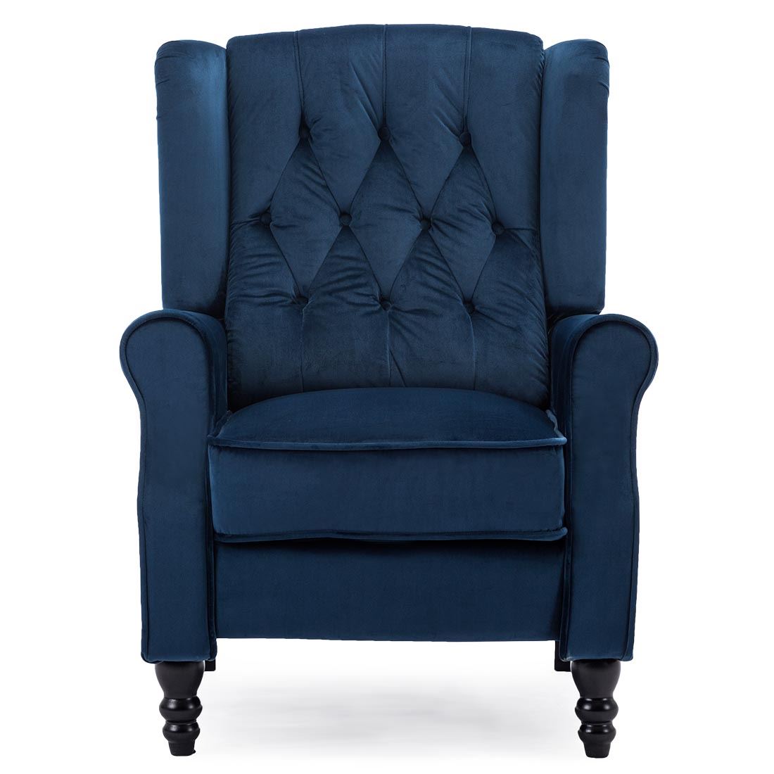 Konie Reclining Chair Bed - Midnight Blue