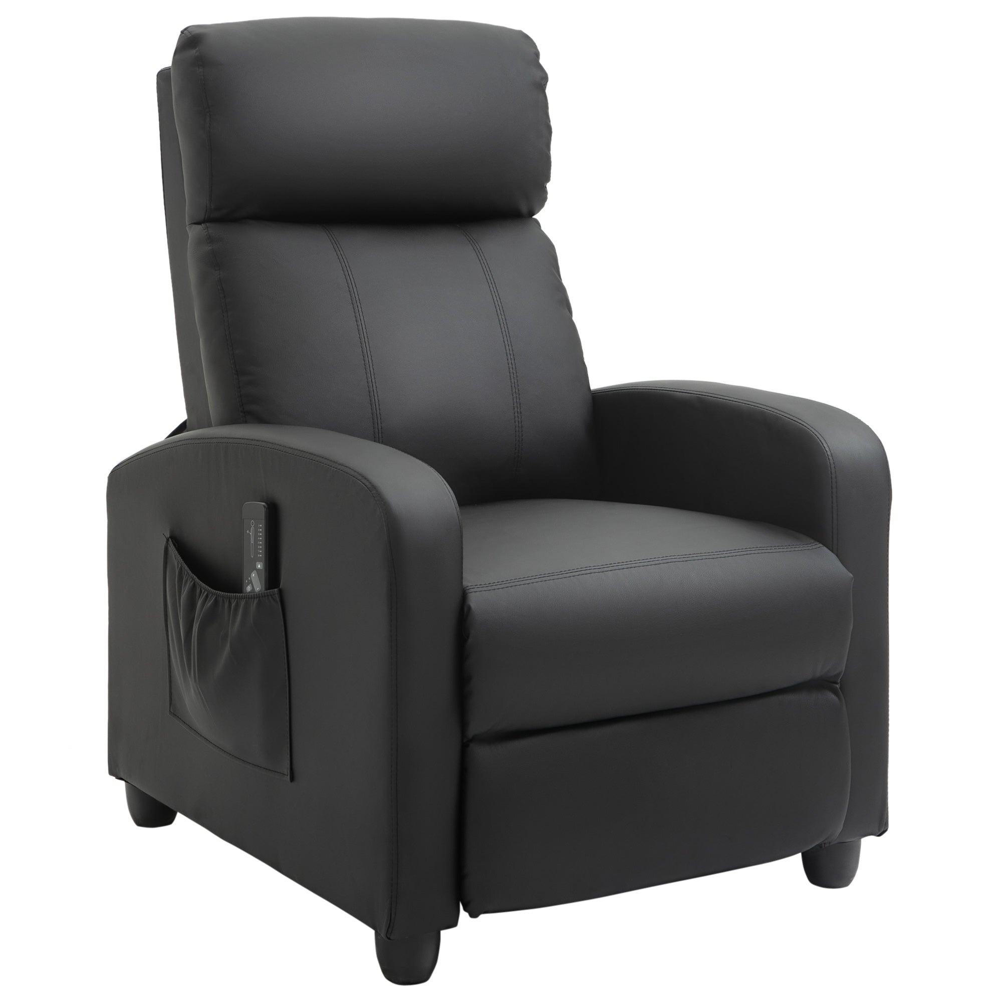 Korh Reclining Chair Bed with Remote Pocket