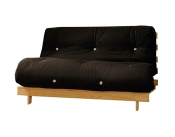 Caila Double Futon Sofa in Black Color