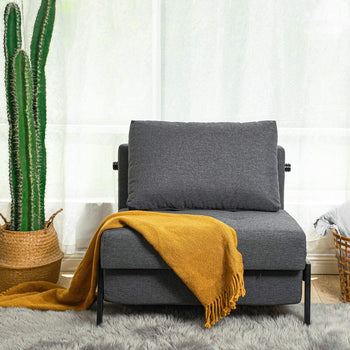 Santos Chair Bed - Grey