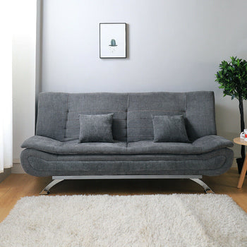 Spencer Click Clack Sofa Bed - Grey