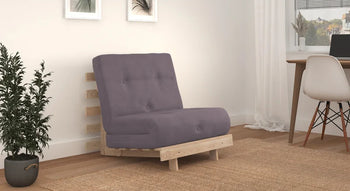 Jodi Single Futon Chair - Lilac