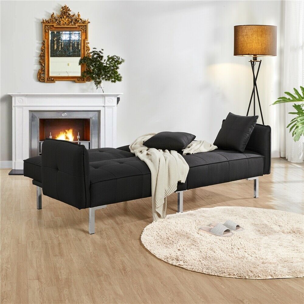 Elisa Click Clack Sofa Bed in Hall